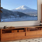 Short Solid Wood TV Console