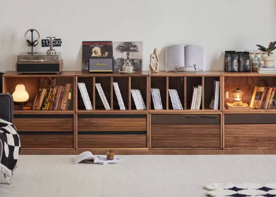 Muse Solid Wood Modular Storage Units (Stackable)