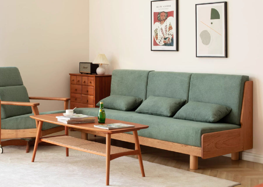 Otio Solid Wood Sofa