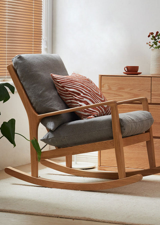 Solid Wood Rocking Chair