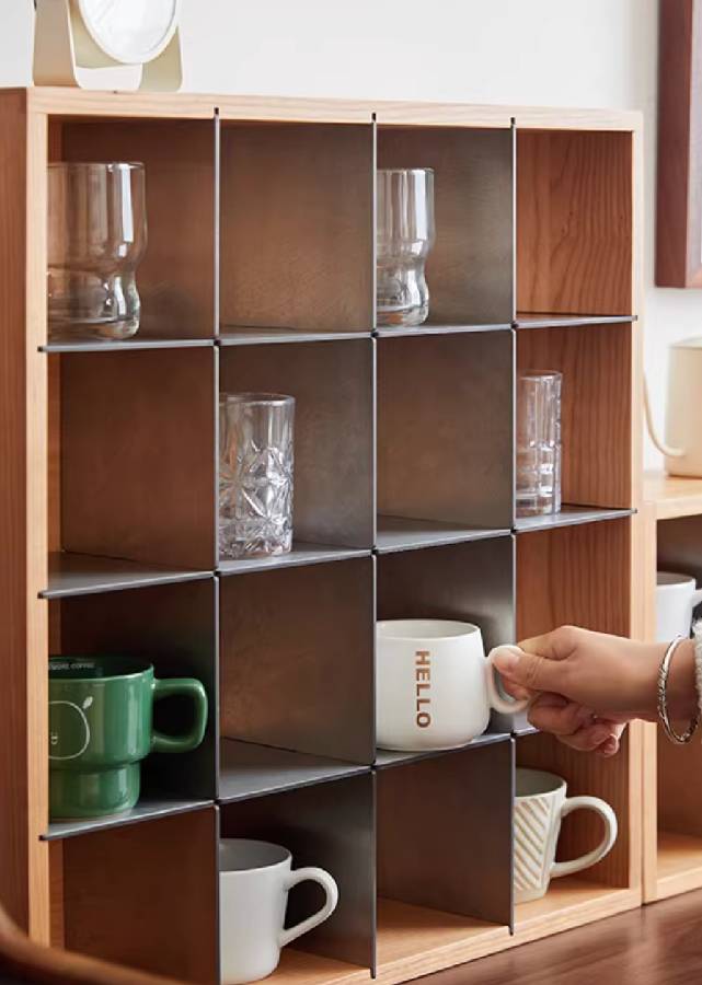 Solid Cherry Wood Cup Rack