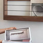 Solid Wood Vinyl/Magazine Wall Rack