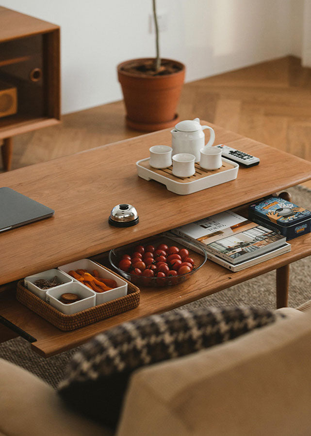 Ponere Solid Wood Coffee Table