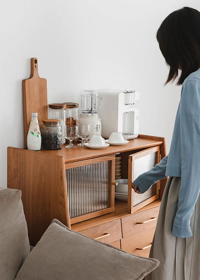 Jumelle Solid Wood Sideboard