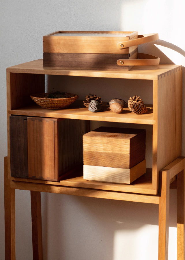 Solid Wood Side Rack