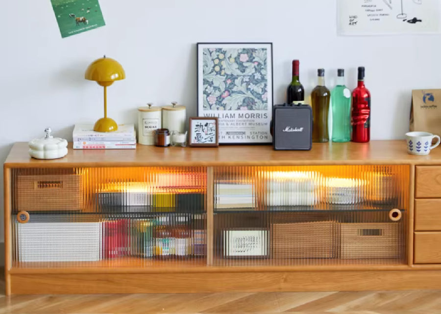 Sierras Solid Wood TV Console