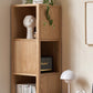 Compact Solid Wood Tall Storage