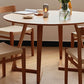 Modern Round Solid Wood Table