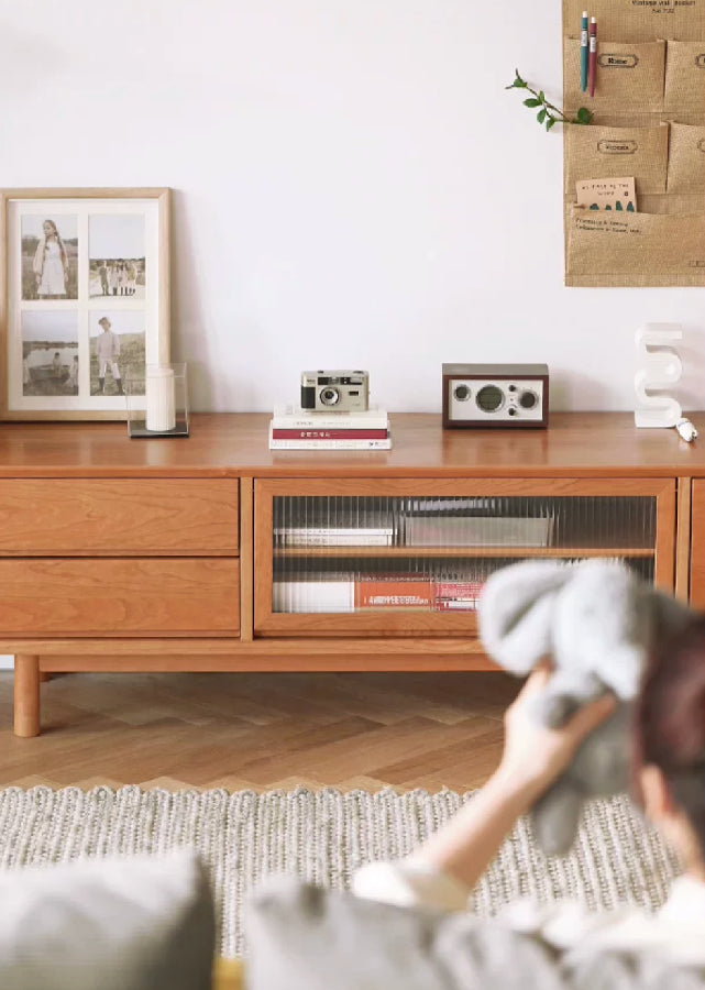 Sade Solid Wood TV Console