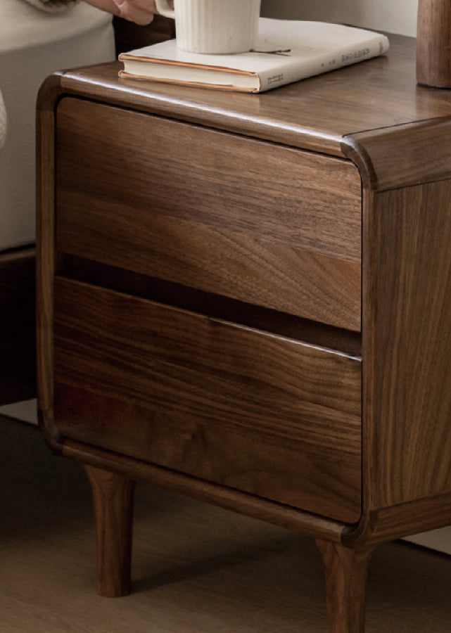 Mollie Solid Wood Nightstand