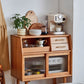 April Solid Wood Sideboard