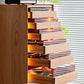 Solid Wood Tall Drawer Chest with Wheels