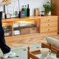 Sierras Solid Wood TV Console