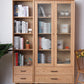 Elegante Solid Wood Tall Bookcase