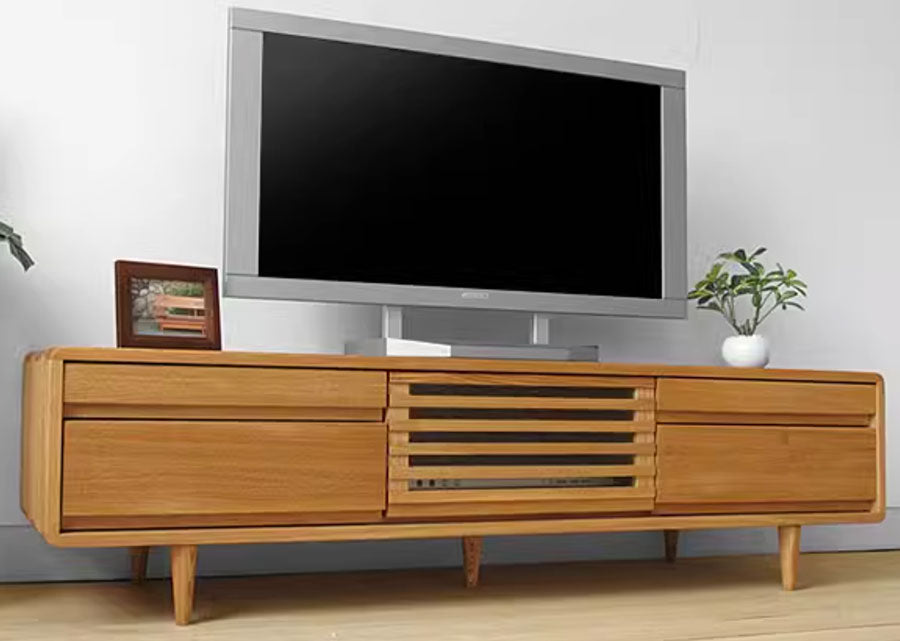 Lignes Solid Wood TV Console