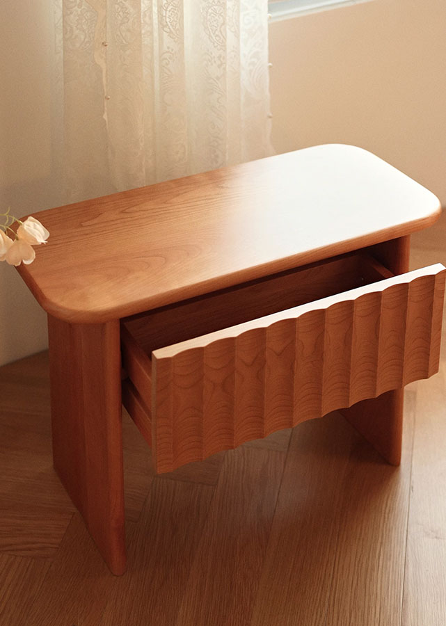 Fimbria Solid Wood Foyer Bench