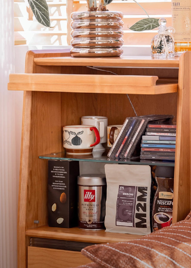 Valle Solid Wood Side Cabinet