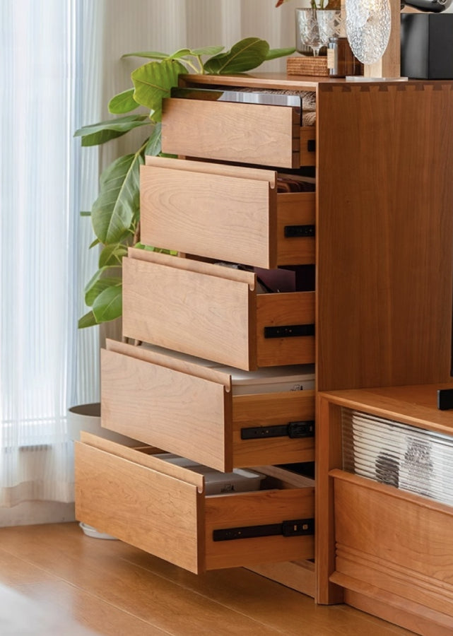 Minimalist Solid Wood Drawer Chest