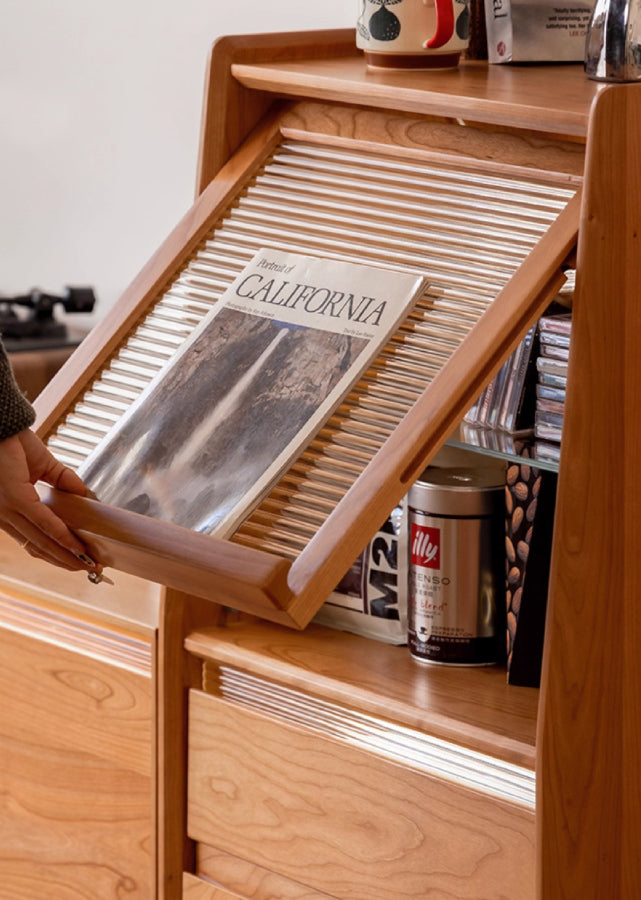 Valle Solid Wood Side Cabinet