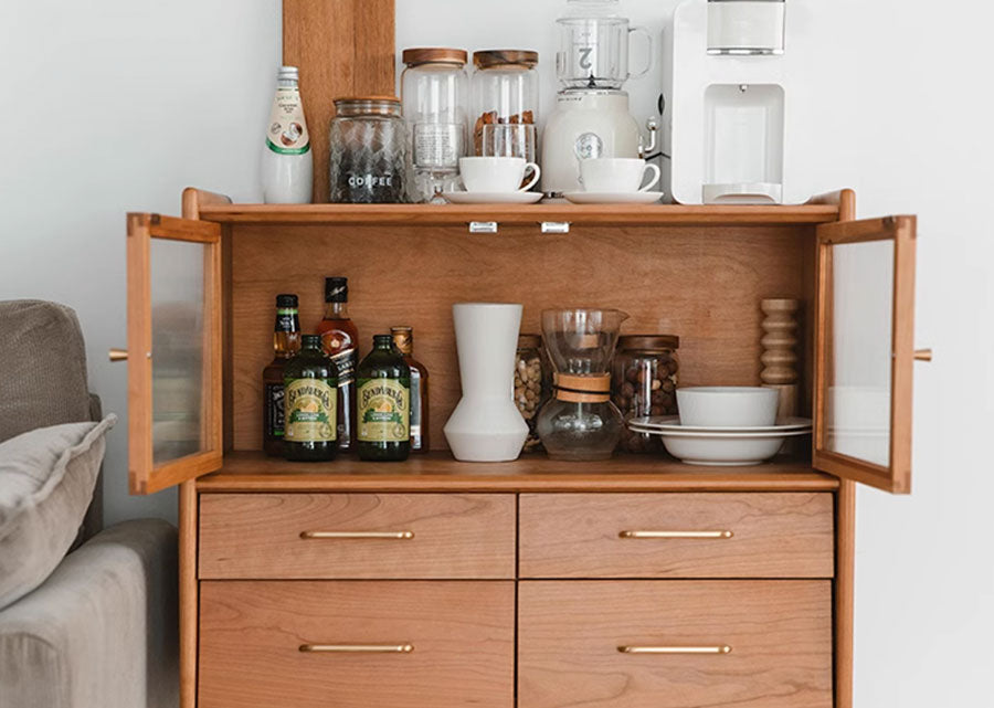 Jumelle Solid Wood Sideboard