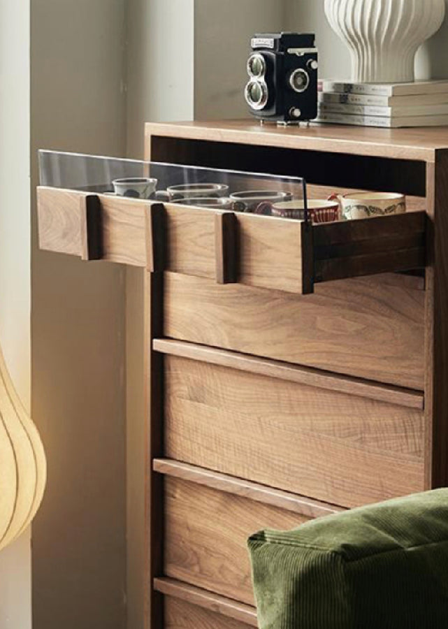 Koyu Solid Wood Drawer Chest