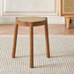 Solid Wood Stackable Round/Square Stools