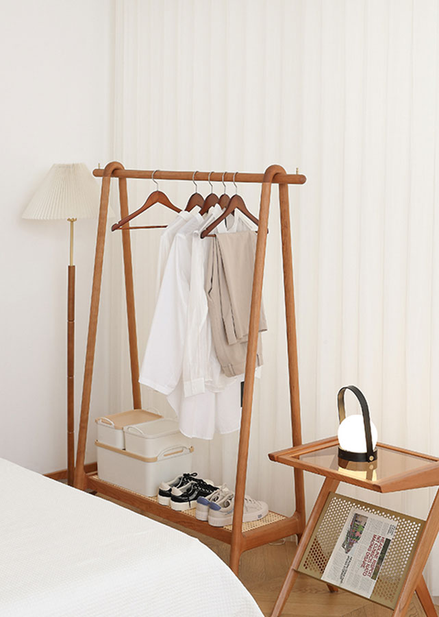Cote Solid Wood Side Table