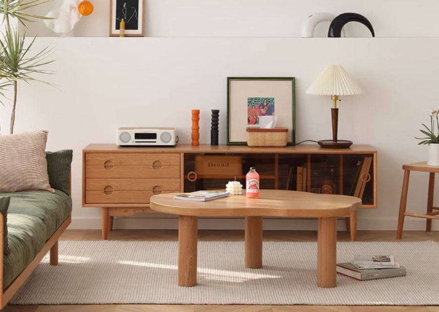 Cloud Solid Wood Coffee Table