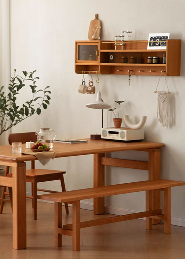 Solid Wood Hanging Storage Rack – nichinichi