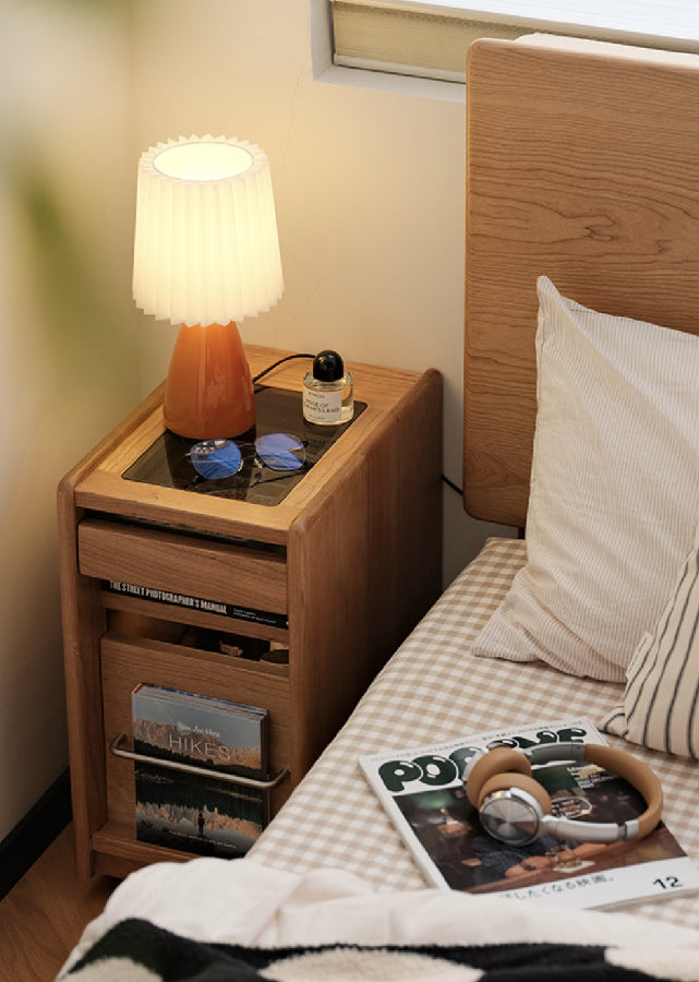 Jolie Solid Wood Nightstand