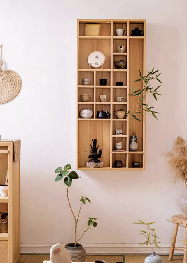 Solid Wood Wall Cubes