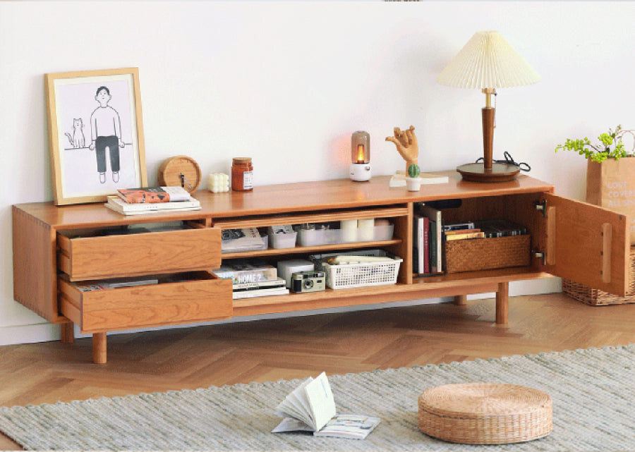 Sade Solid Wood TV Console