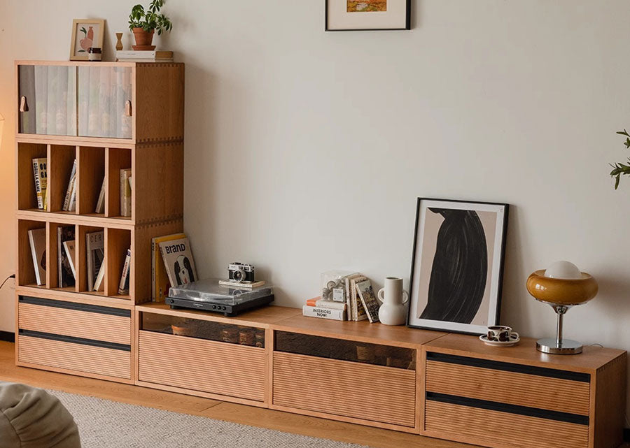 Muse Solid Wood Modular Storage Units (Stackable)