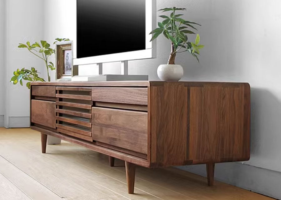 Lignes Solid Wood TV Console