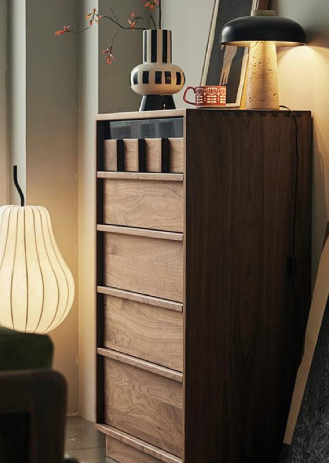 Koyu Solid Wood Drawer Chest