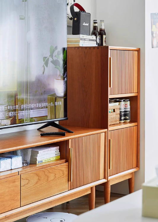 Jours Solid Wood Cabinet