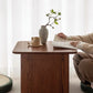Rounded Solid Wood Chabudai