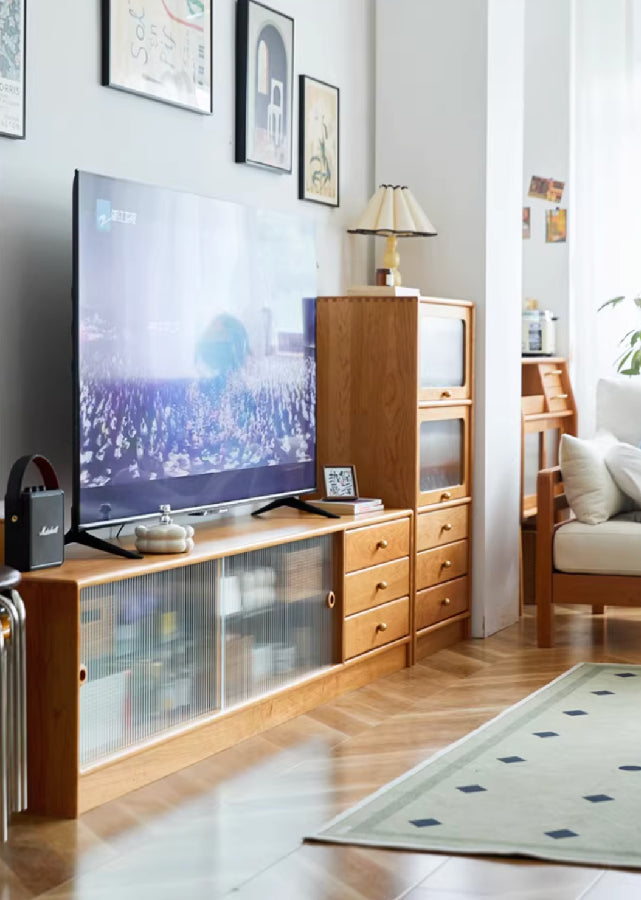 Sierras Solid Wood TV Console
