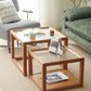 Cubes Solid Wood Coffee Table