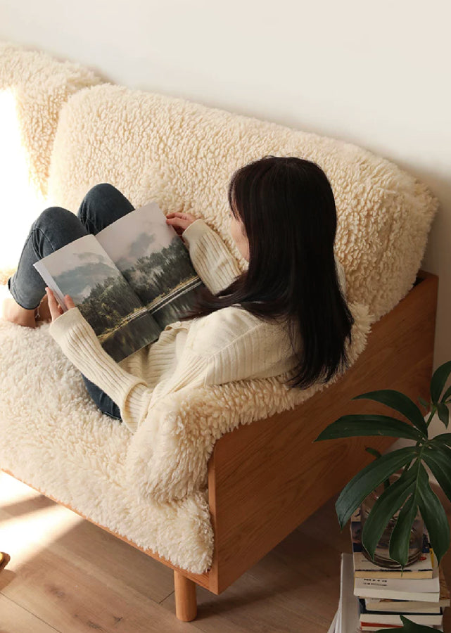 Foveo Solid Wood Sofa