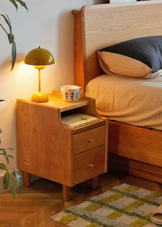 Aire Solid Wood Nightstand