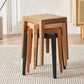 Solid Wood Stackable Round/Square Stools