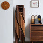 Stackable Solid Wood Round Stool (Walnut)