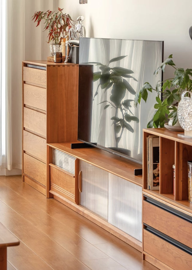 Minimalist Solid Wood Drawer Chest