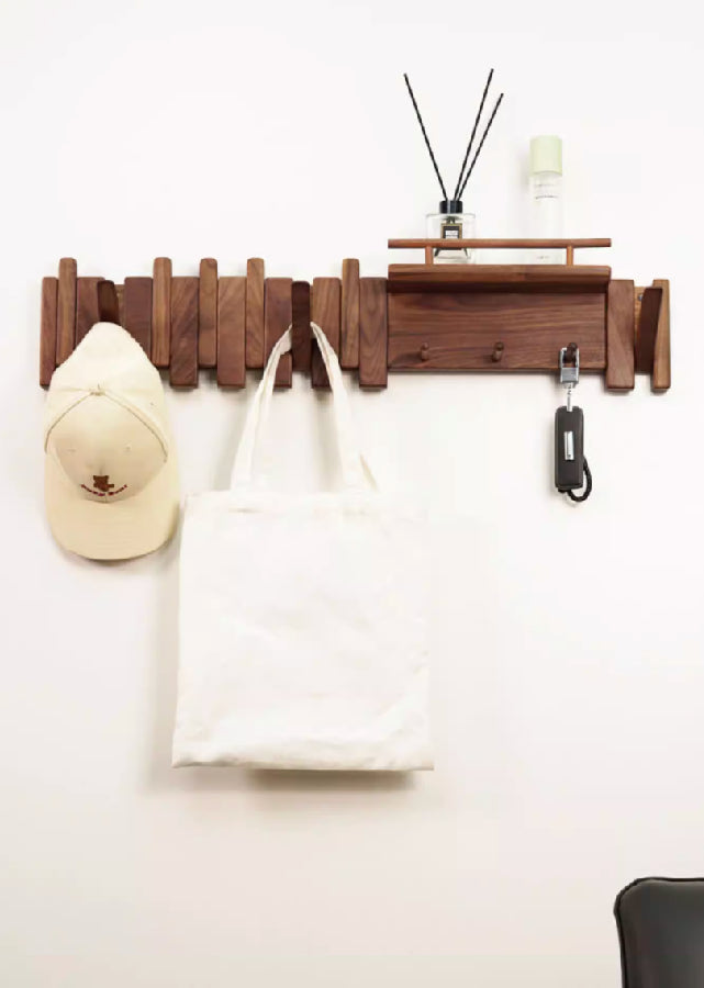 Solid Wood Folding Wall Hanger
