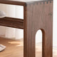 Rayon Solid Wood Bench
