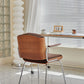 Strofi Solid Wood and Stainless Steel Chair