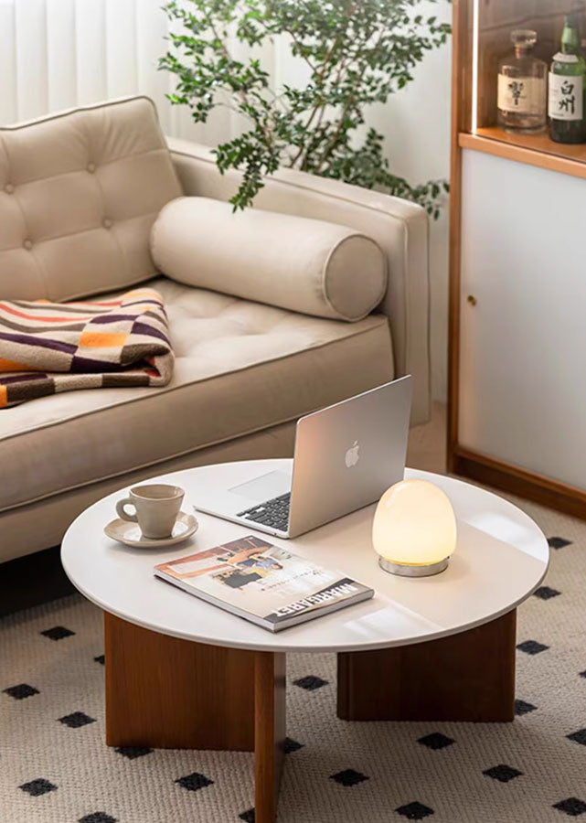 Solid Wood Low Coffee Table – nichinichi