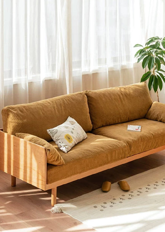 Foveo Solid Wood Sofa