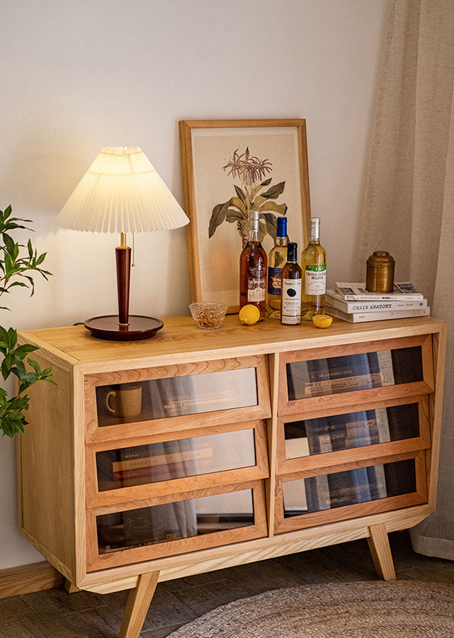 Brackets Solid Wood Sideboard nichinichi.sg